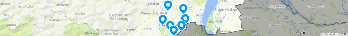 Map view for Pharmacies emergency services nearby Hirm (Mattersburg, Burgenland)